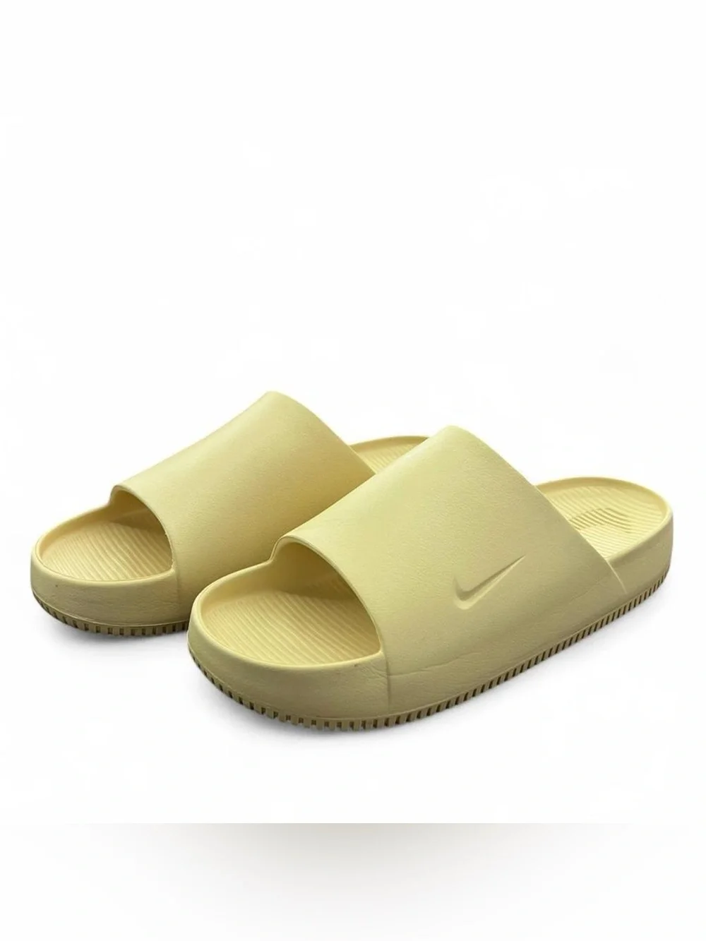 Mens Nike Calm Slides Sesame Size 13